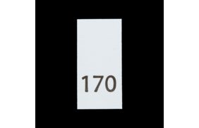 р170пб 170 - размерник - белый (уп.200 шт) купить по цене 78 руб - в интернет-магазине Веллтекс | Саратов
