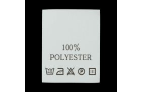 с102пб 100%polyester - составник - белый (уп 200 шт.) купить по цене 143 руб - в интернет-магазине Веллтекс | Саратов

