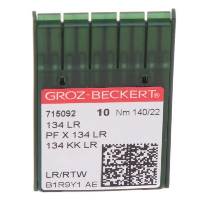 Иглы GROZ-BECKERT DPx5 LR (134LR) №140/22 (уп.10шт.) (0)