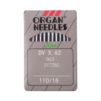 Иглы ORGAN DVх63 №110/18 (уп.10шт) (0)