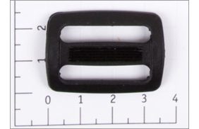 пряжка двухщелевая 25мм пластик цв черный (уп 100шт) дщ-25 пп купить по 1.3 - в интернет - магазине Веллтекс | Саратов
.