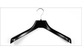 вешалка костюм 420*55мм без перекл. цв чёрный (уп 120шт) вк 42-03 (v-42) купить по цене 32.9 руб - в интернет-магазине Веллтекс | Саратов
