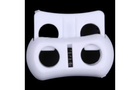 фиксатор пластик 104-х (27011 cc) цв белый для двух шнуров (для шура 5мм) (уп 100,500шт) пп купить по 2.25 - в интернет - магазине Веллтекс | Саратов
.