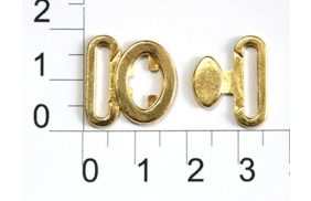 застежки металл для купальников 038r золото 15мм (упаковка 100 штук) купить по 3027.64 - в интернет - магазине Веллтекс | Саратов
.