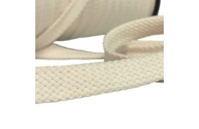 шнур для одежды плоский 15мм, 100хб, цв суровый (катушка 50м) bombacio купить по цене 13.5 руб для домашнего шитья - в интернет-магазине Веллтекс | Саратов
