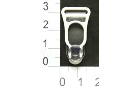 tn-n32 (jwd10) белый застежки для пояса металл крашенный 13мм (упаковка 100 штук) | Распродажа! Успей купить!