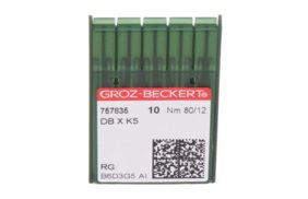 иглы groz-beckert dbxk5 №80 (уп.10шт.) купить по цене 153 руб - в интернет-магазине Веллтекс | Саратов
