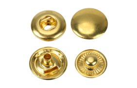 кнопка l-12 цв золото нерж 12,5мм (уп ок.72шт) veritas купить по цене 909 руб - в интернет-магазине Веллтекс | Саратов

