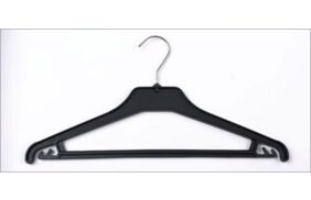 вешалка костюм 410*10мм с перекл. цв чёрный (уп 130шт) с-025 купить по цене 21 руб - в интернет-магазине Веллтекс | Саратов
