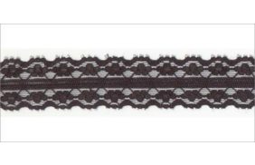 кружево 125-2 шир 25мм цв черный (уп 27,4м) купить по 386.87 - в интернет - магазине Веллтекс | Саратов
.
