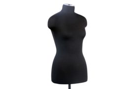 манекен женский р50 (100-79-106) мягкий цв чёрный купить по цене 9266 руб - в интернет-магазине Веллтекс | Саратов

