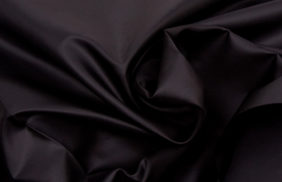 ткань подкладочная ветрозащитная 290t, 60гр/м2, 100пэ, 150см, черный/s580, (100м) wsr купить в Саратове.